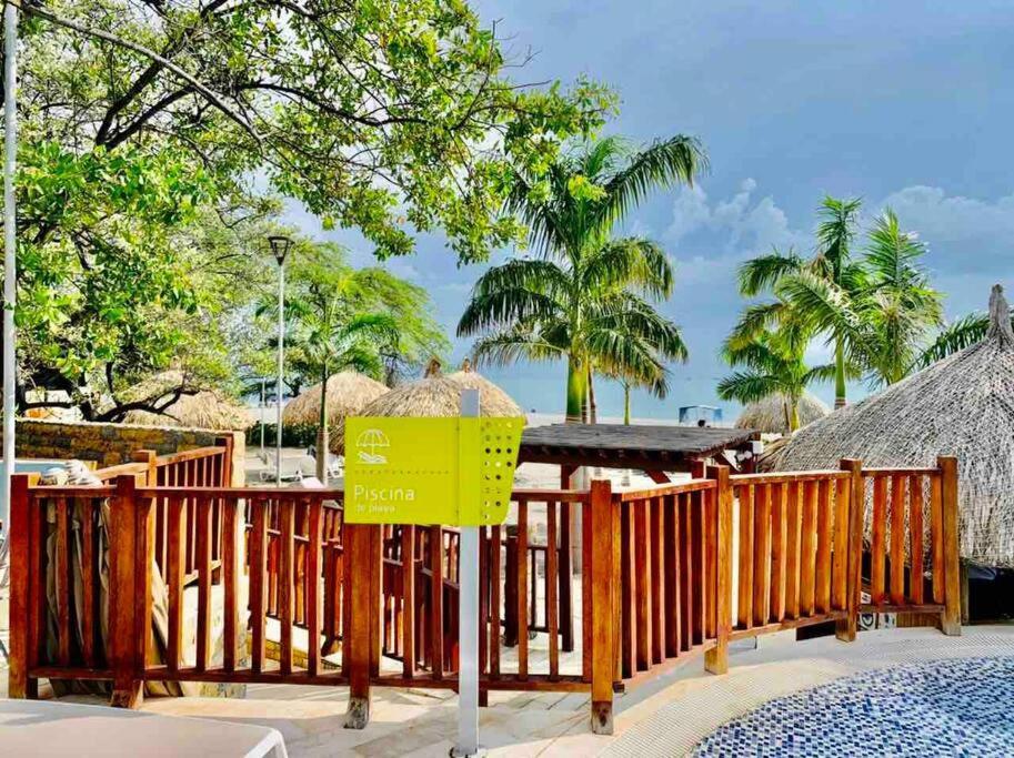 Samaria Club De Playa By Santa Marta Playa Resort, Preciosos Apartamentos En El Sector Exclusivo De Pozos Colorados Eksteriør bilde