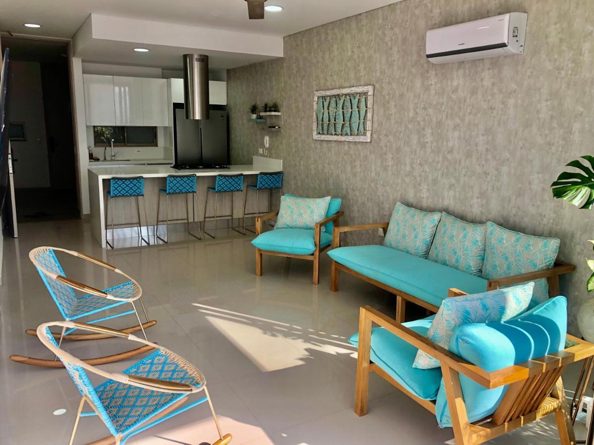 Samaria Club De Playa By Santa Marta Playa Resort, Preciosos Apartamentos En El Sector Exclusivo De Pozos Colorados Eksteriør bilde