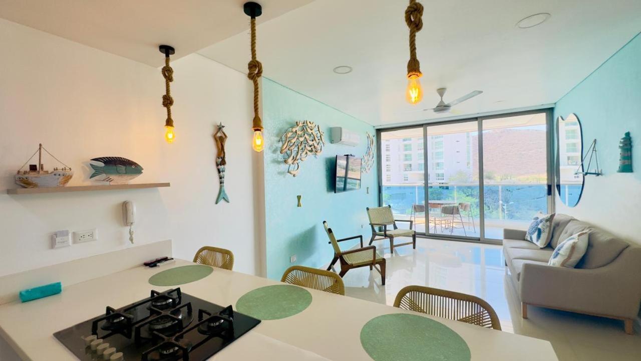 Samaria Club De Playa By Santa Marta Playa Resort, Preciosos Apartamentos En El Sector Exclusivo De Pozos Colorados Rom bilde